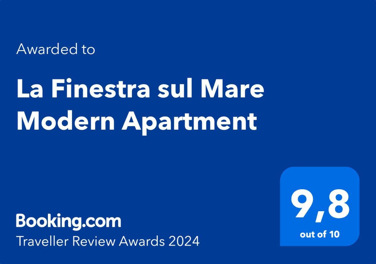 La Finestra Sul Mare Modern Apartment 贾迪尼-纳克索斯 外观 照片